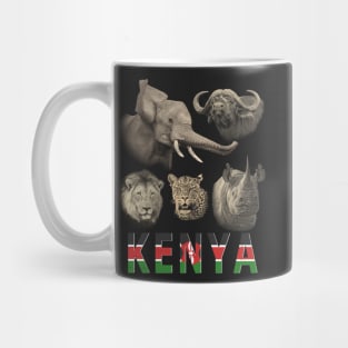 Kenya Big Five Africa Safari Mug